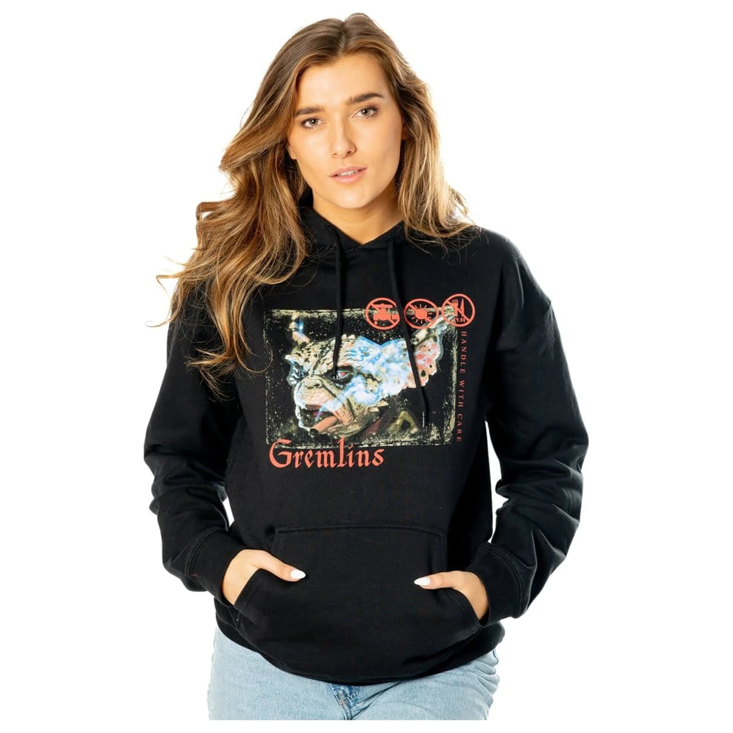 Gremlins mikina s kapucí Smoke fotografii produktu