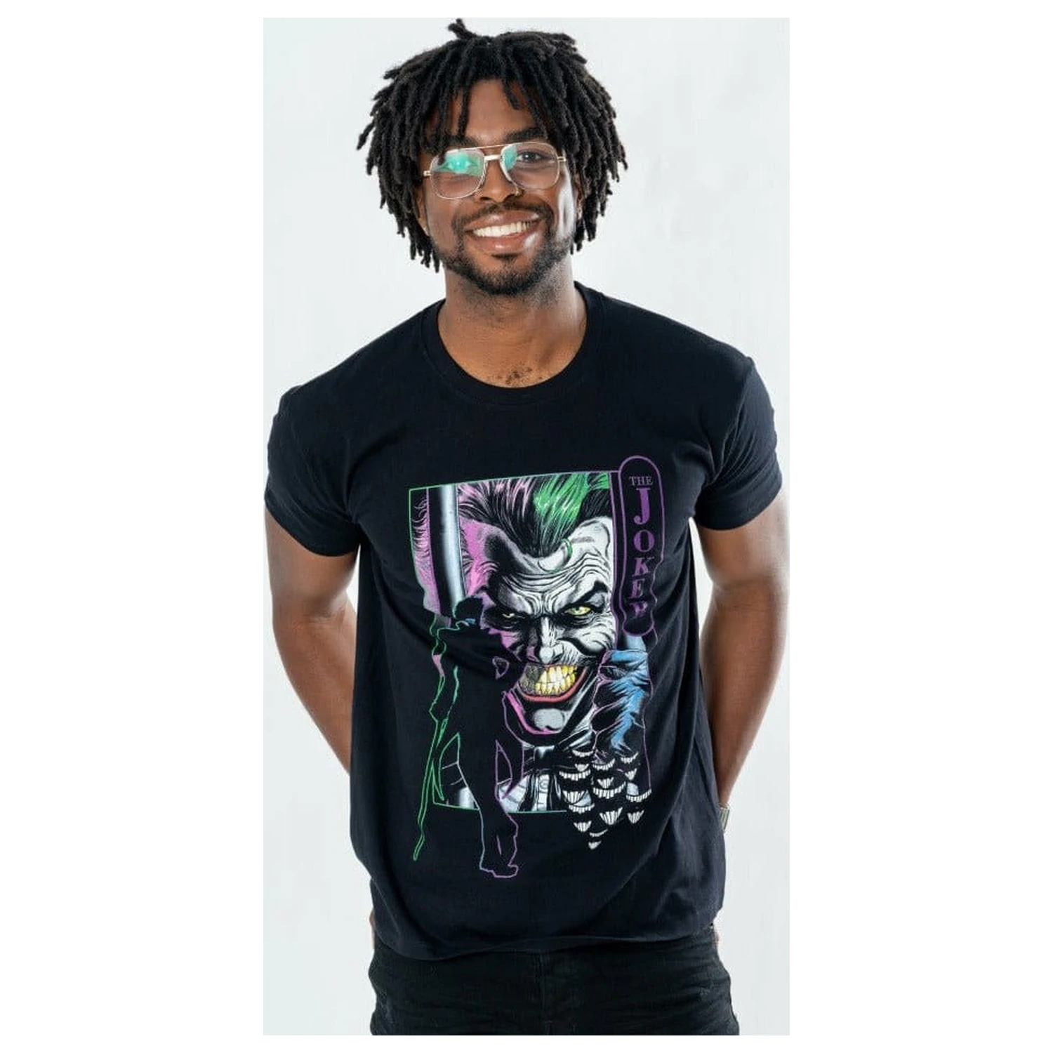 DC Comics tričko The Joker Jail fotografii produktu