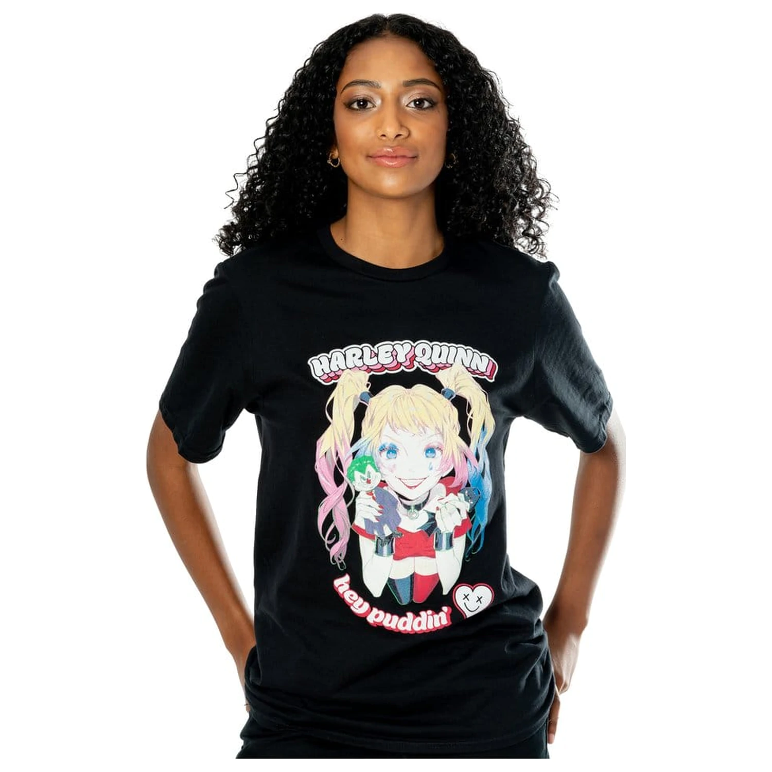 DC tričko Harley Quinn Anime Puddin' fotografii produktu
