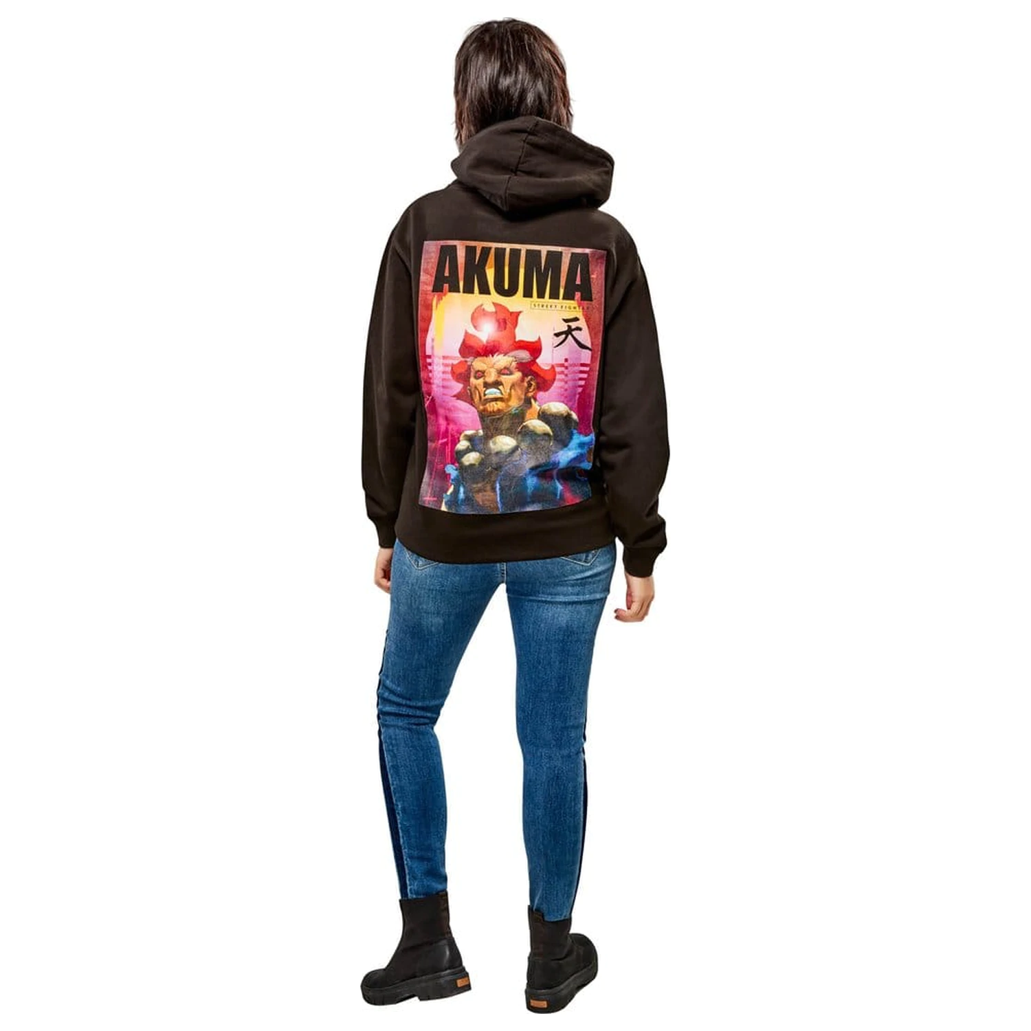 Street Fighter Mikina s kapucí Akuma Reverse fotografii produktu