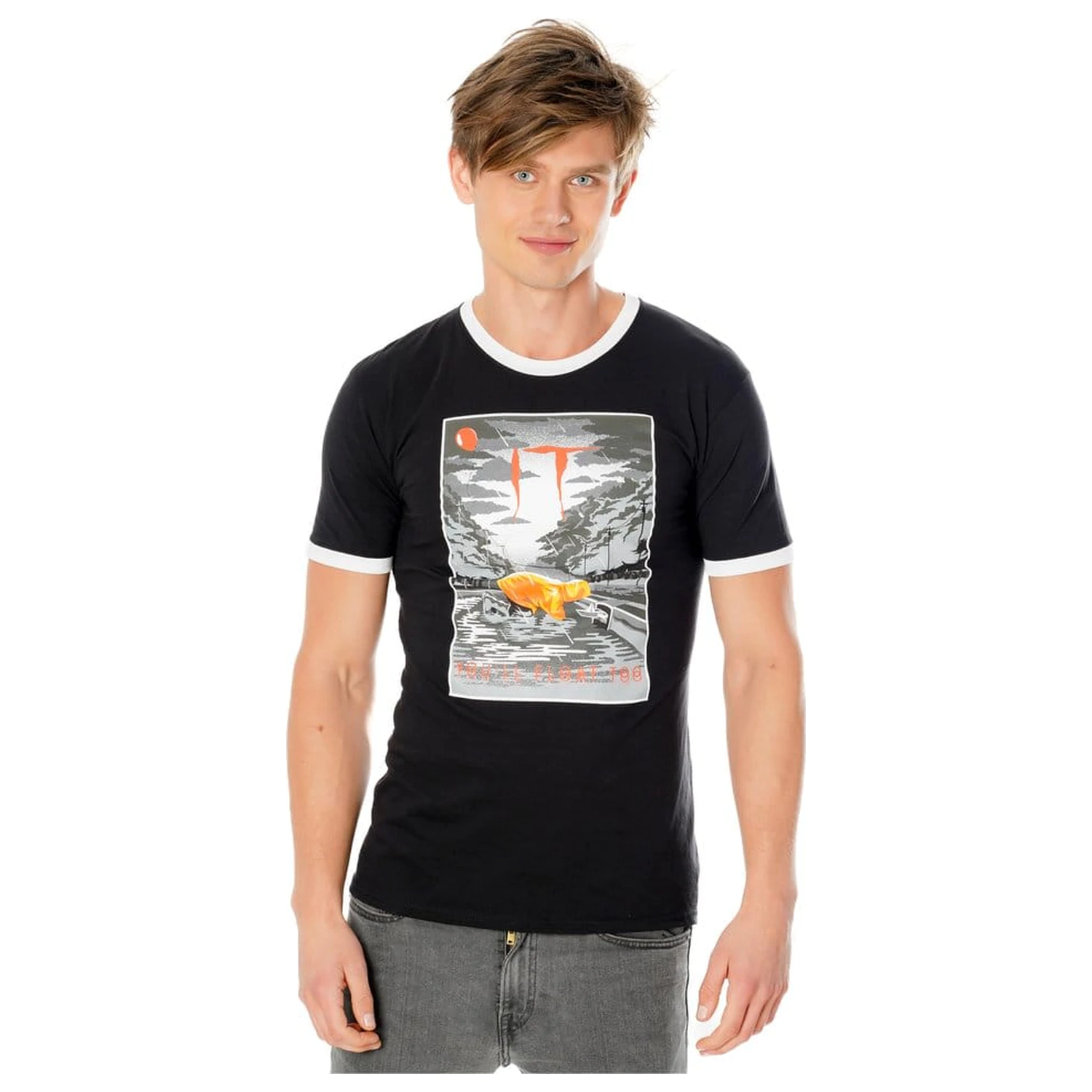 IT tričko Vintage You'll Float Too fotografii produktu