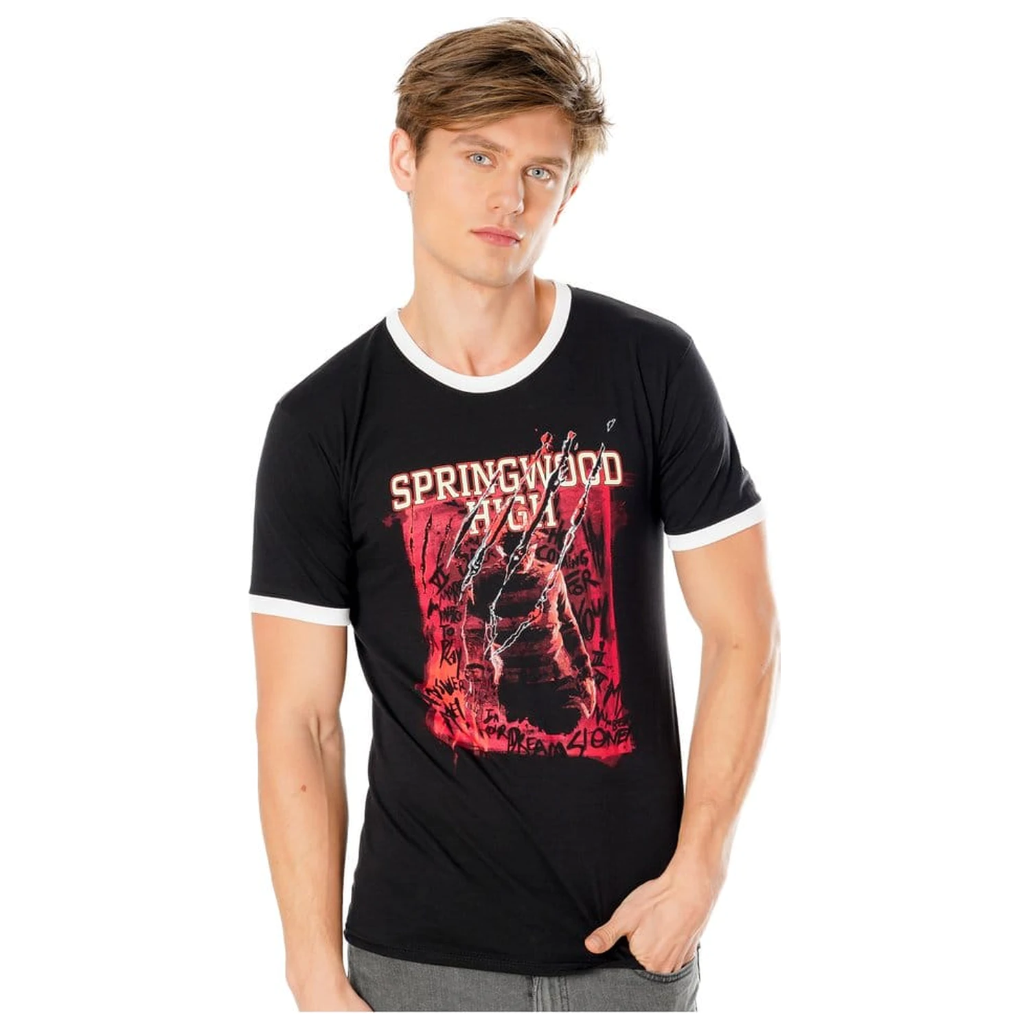 A Nightmare on Elm Street tričko Springwood High fotografii produktu