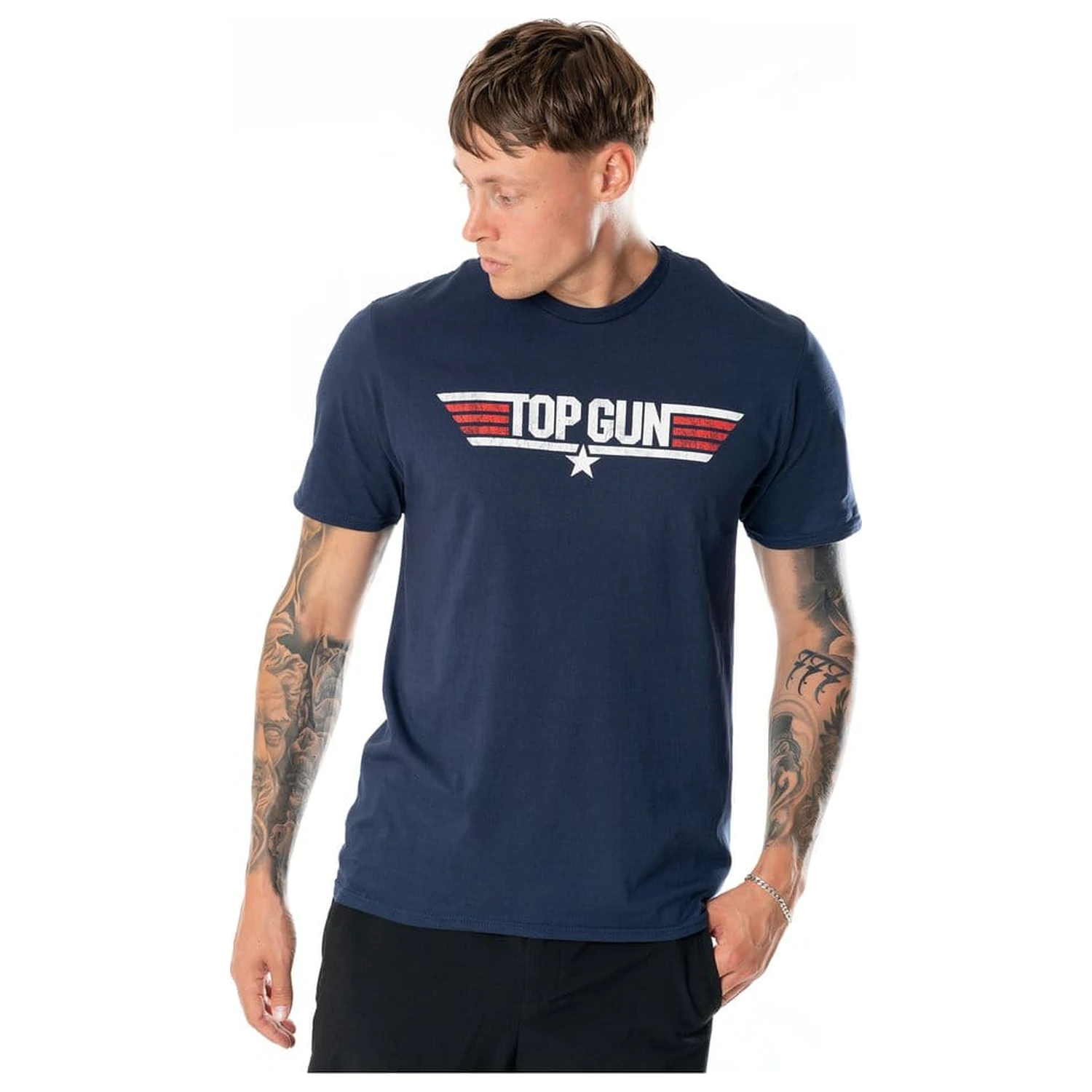 Top Gun Tričko Logo fotografii produktu
