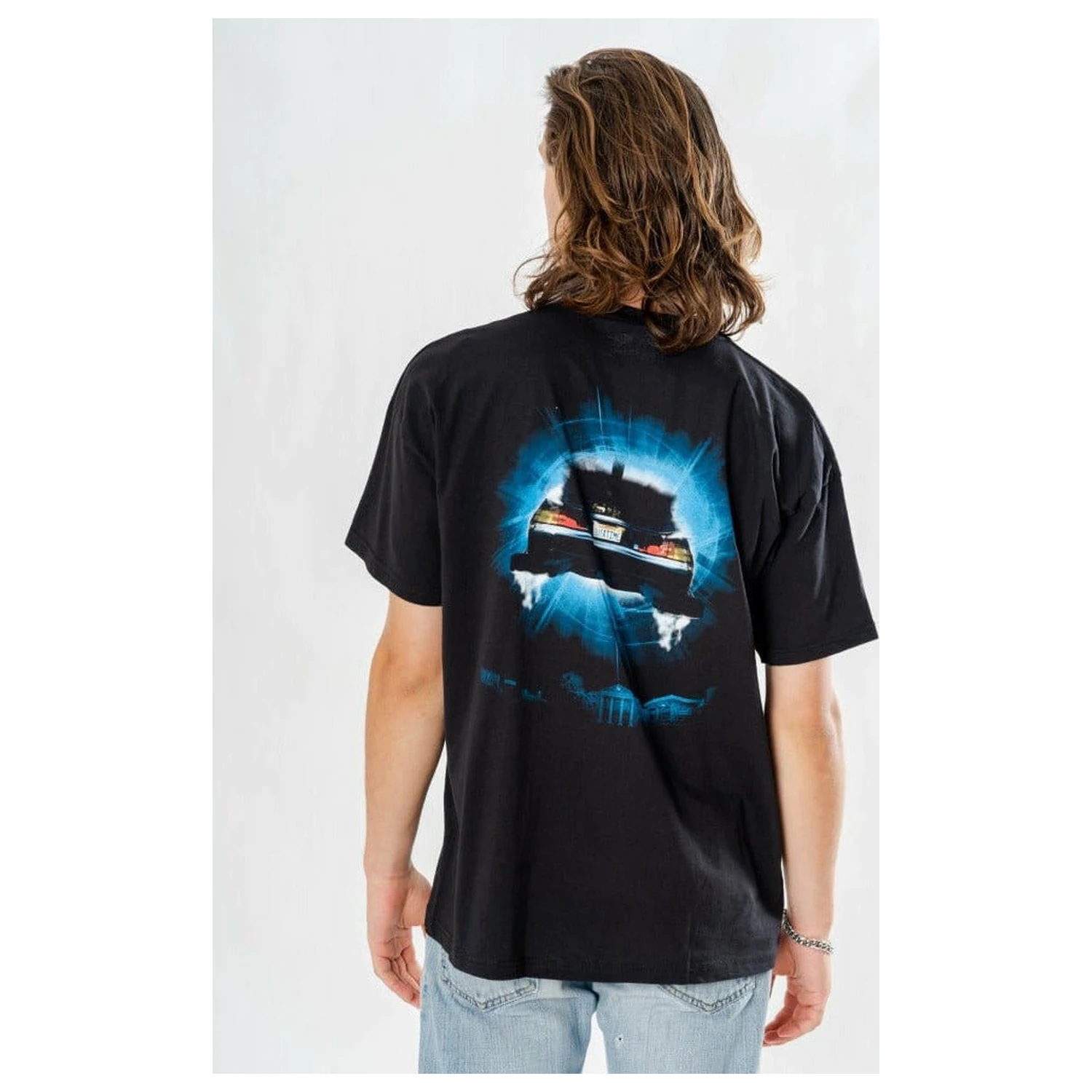 Back to the Future Tričko Delorean Reverse fotografii produktu