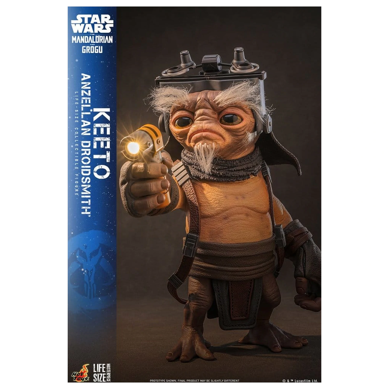 Star Wars: The Mandalorian & Grogu Life-Size Masterpiece Life-Size figurka Keeto (Anzellan Droidsmith) 26 cm fotografii produktu