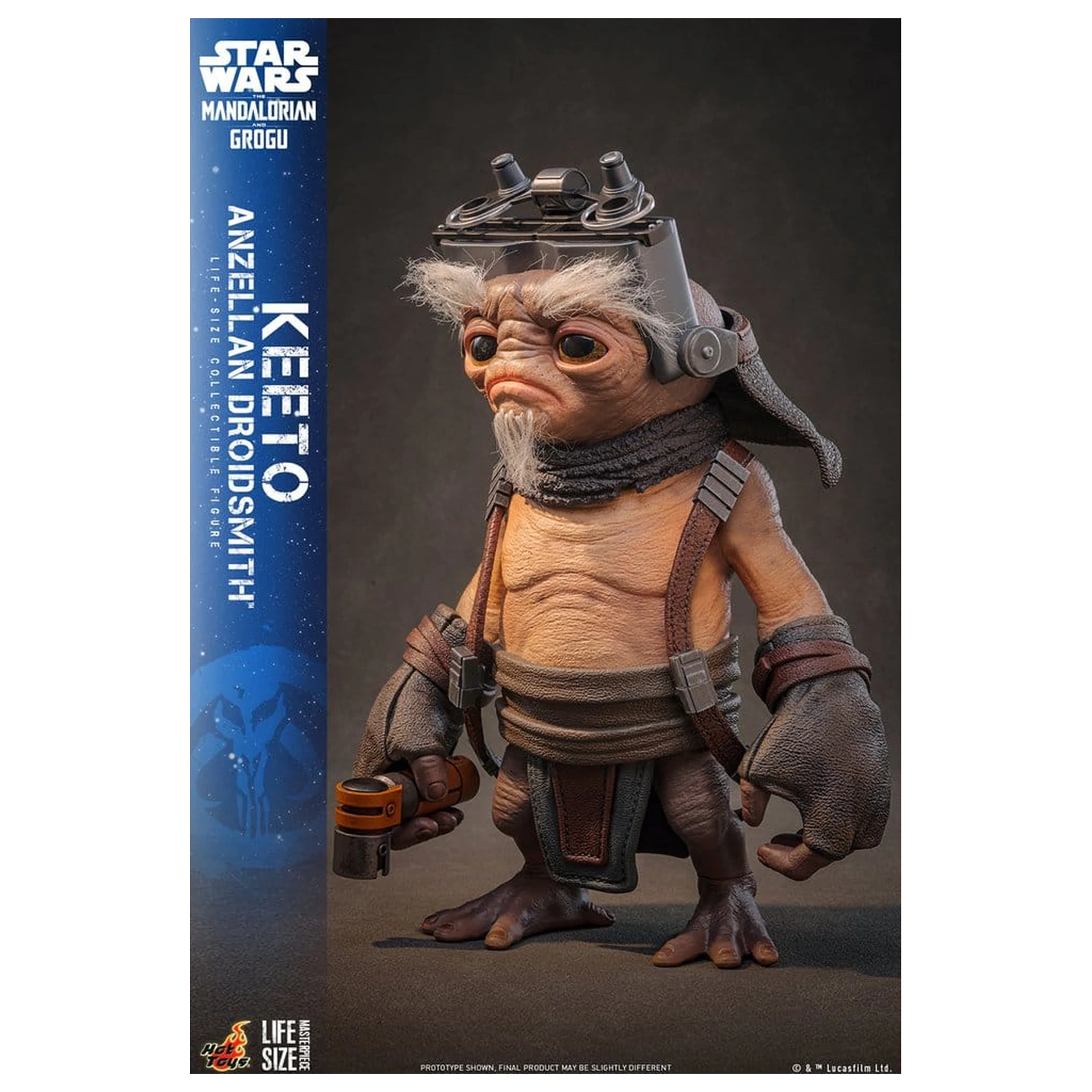 Star Wars: The Mandalorian & Grogu Life-Size Masterpiece Life-Size figurka Keeto (Anzellan Droidsmith) 26 cm fotografii produktu