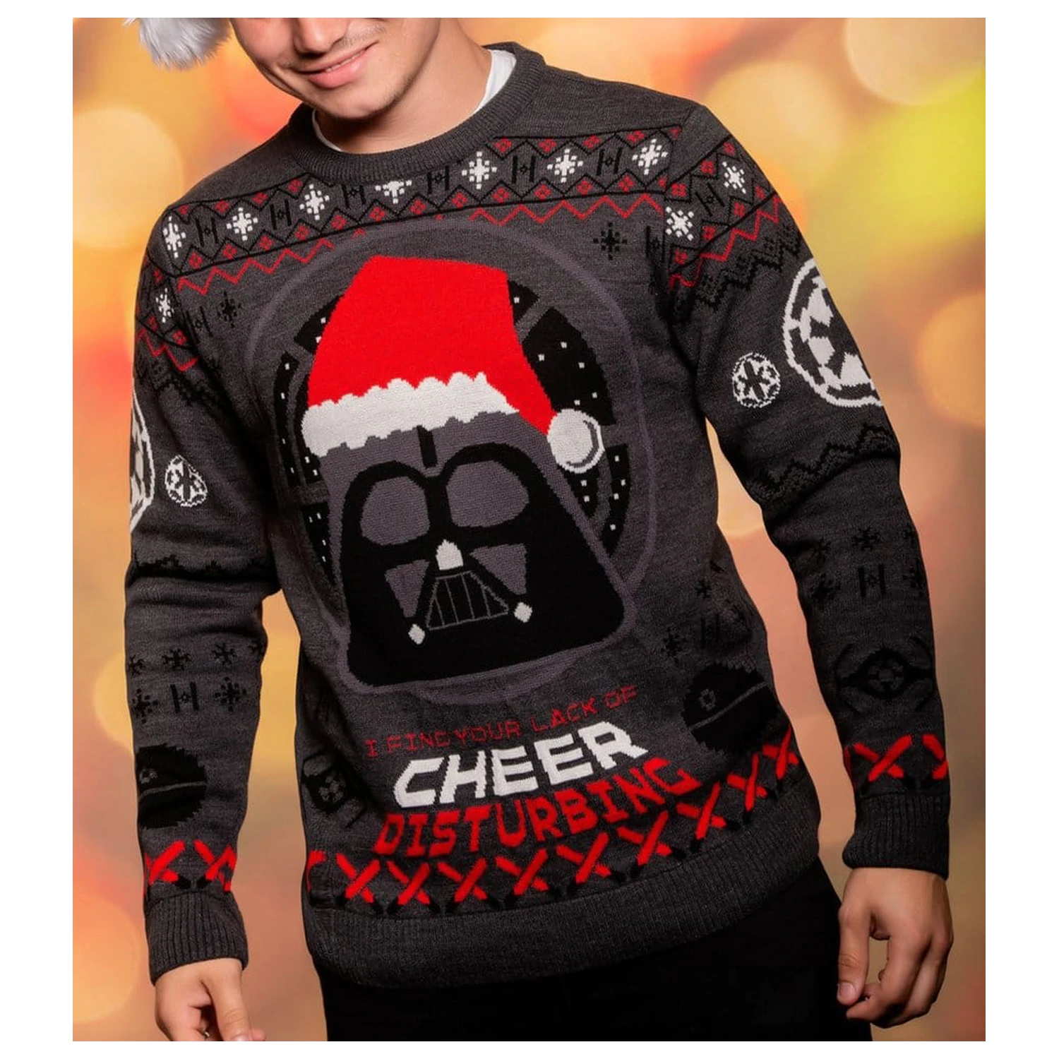 Star Wars Darth Vader vánoční svetr fotografii produktu