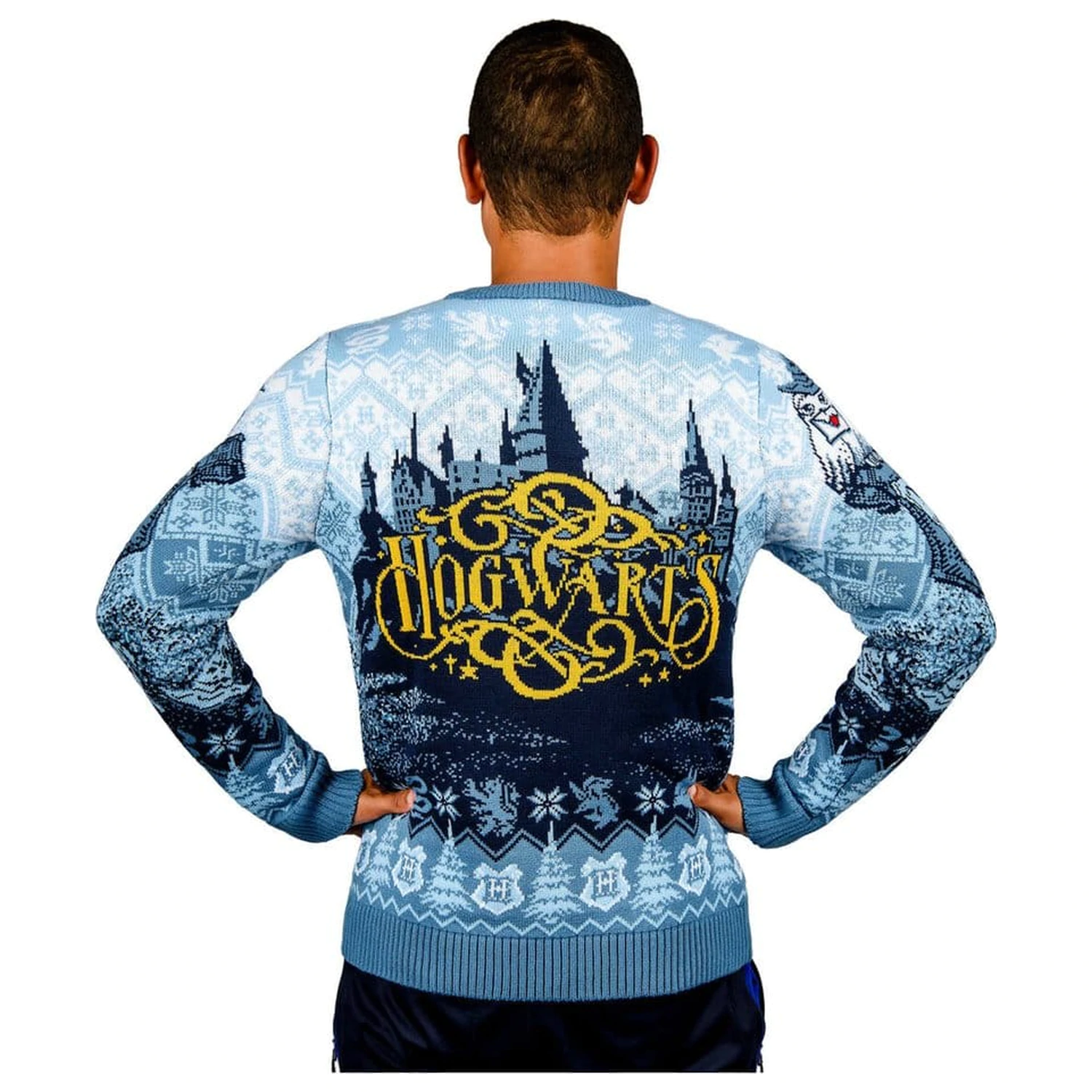 Harry Potter Hogwarts vánoční svetr fotografii produktu