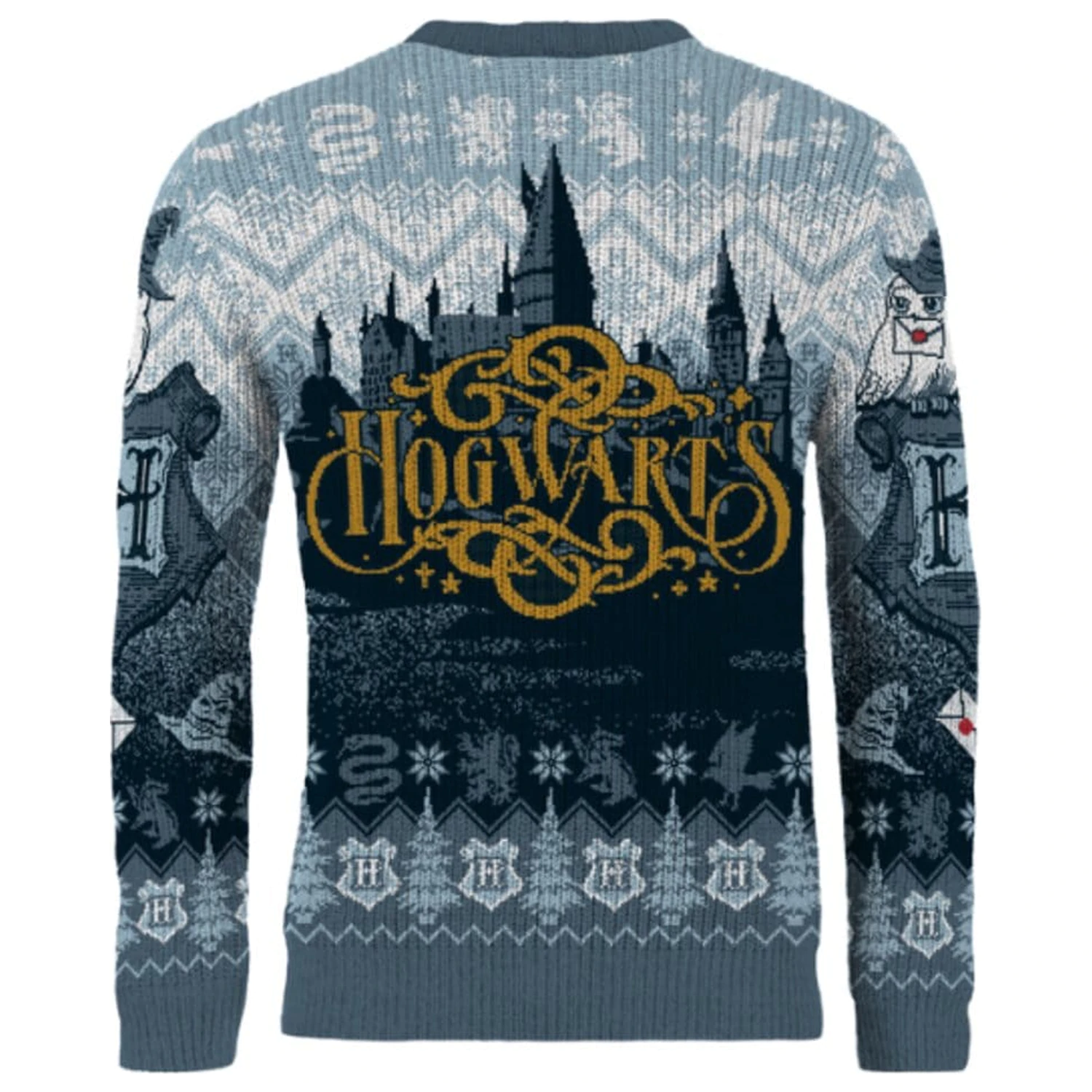 Harry Potter Hogwarts vánoční svetr fotografii produktu