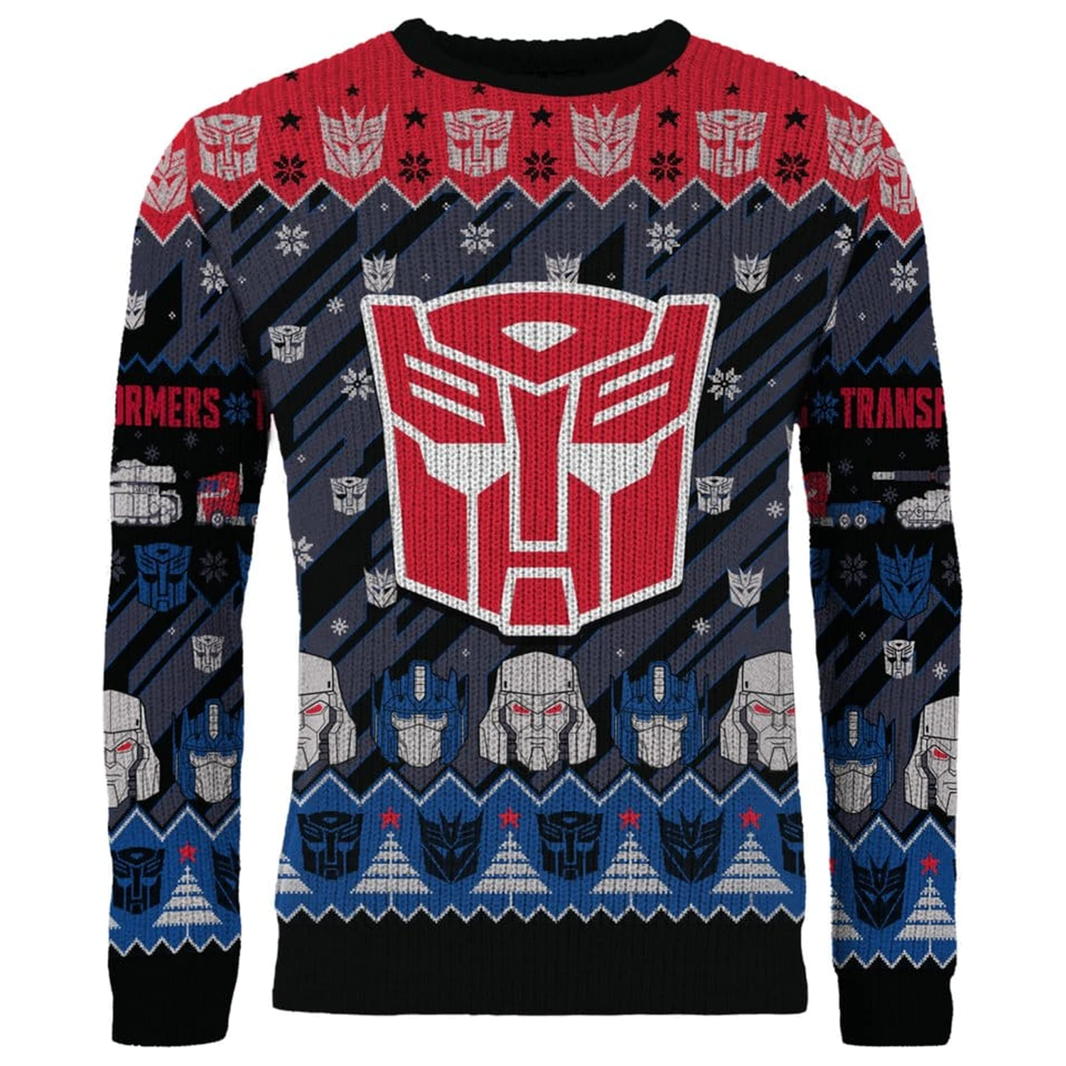 Transformers vánoční svetr fotografii produktu