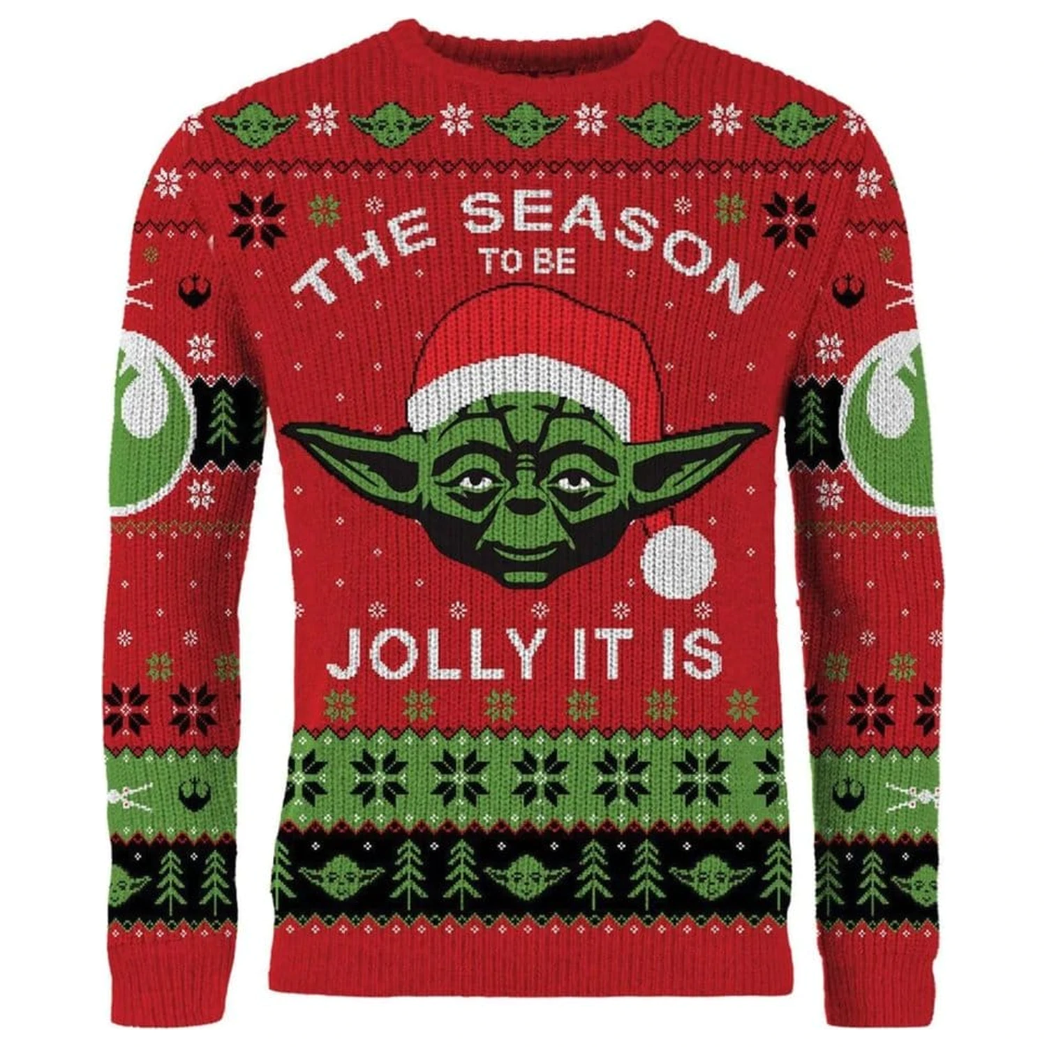 Star Wars vánoční svetr Yoda fotografii produktu