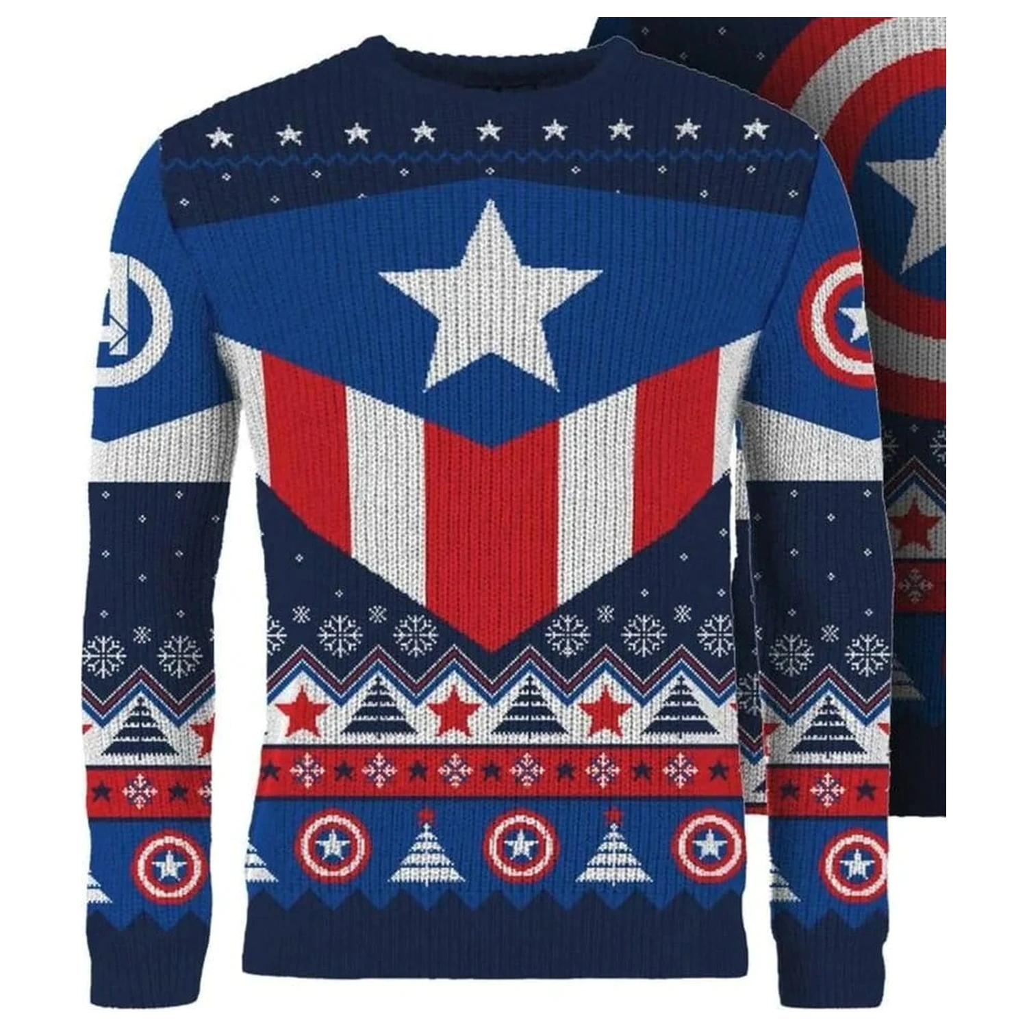 Captain America vánoční svetr fotografii produktu