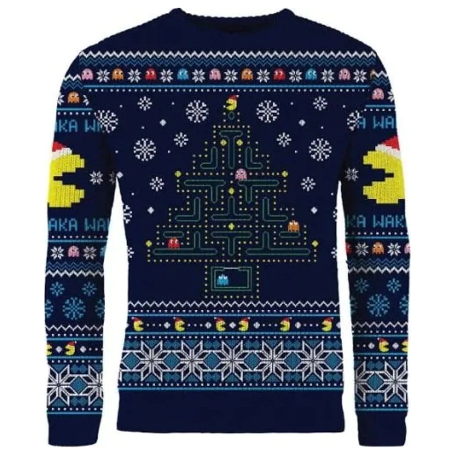 Pac-Man vánoční svetr fotografii produktu