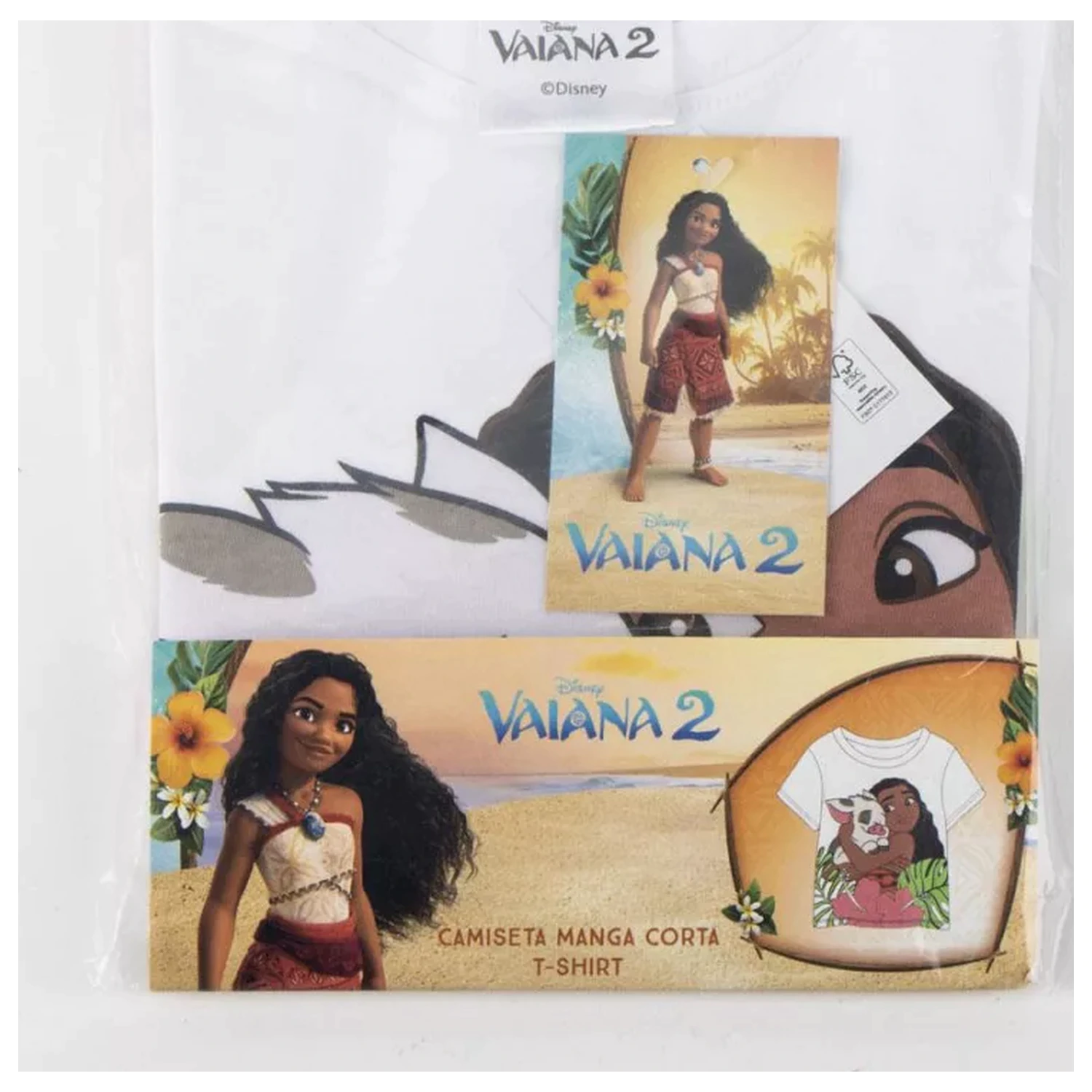 Disney Vaiana Pua dětské tričko s krátkým rukávem, top fotografii produktu