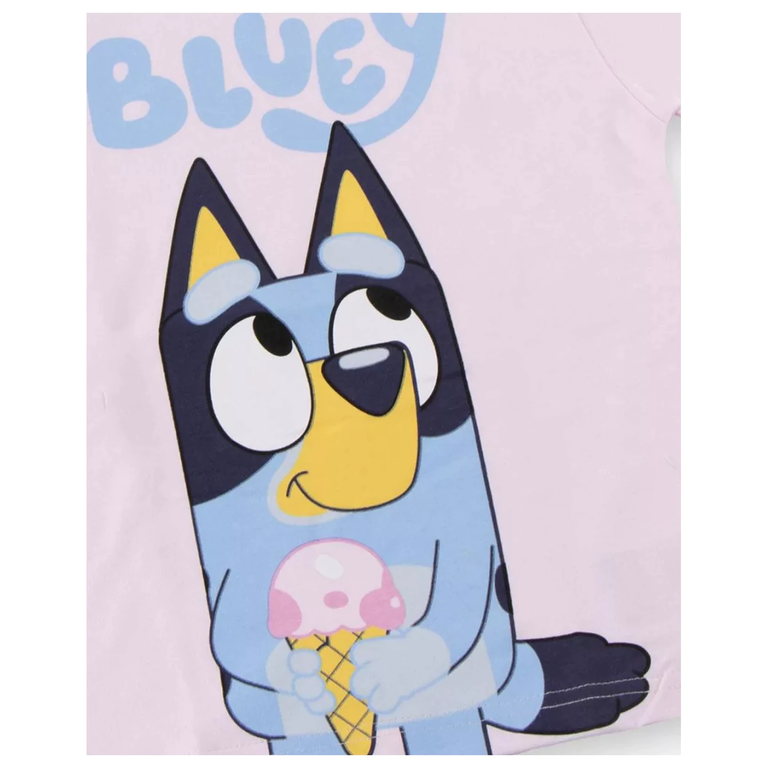 Bluey Ice Cream dětské tričko s krátkým rukávem, top fotografii produktu