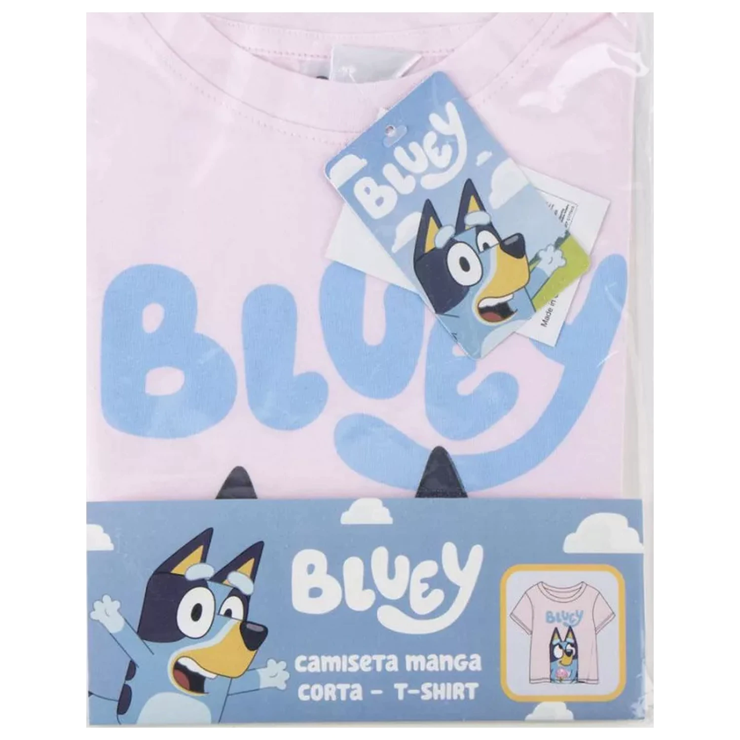 Bluey Ice Cream dětské tričko s krátkým rukávem, top fotografii produktu