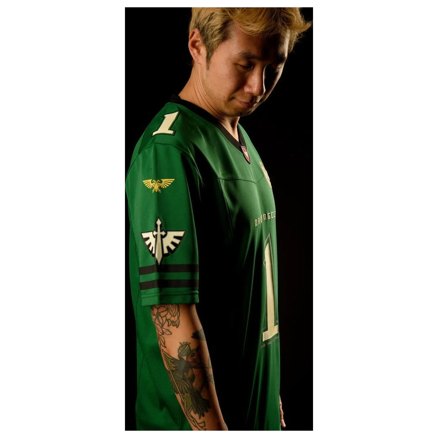 Warhammer 40,000 sportovní dres Dark Angels fotografii produktu