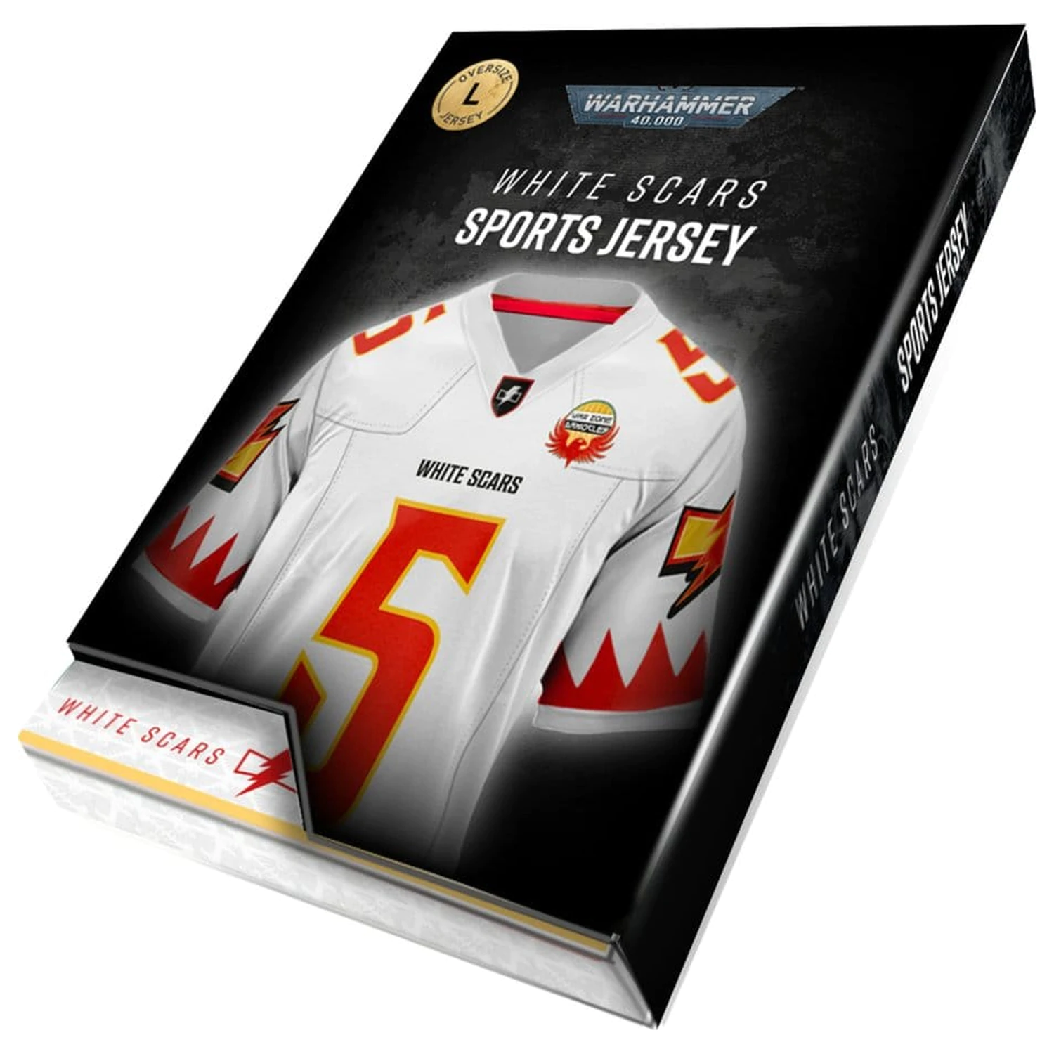 Warhammer 40,000 White Scar sportovní dres fotografii produktu