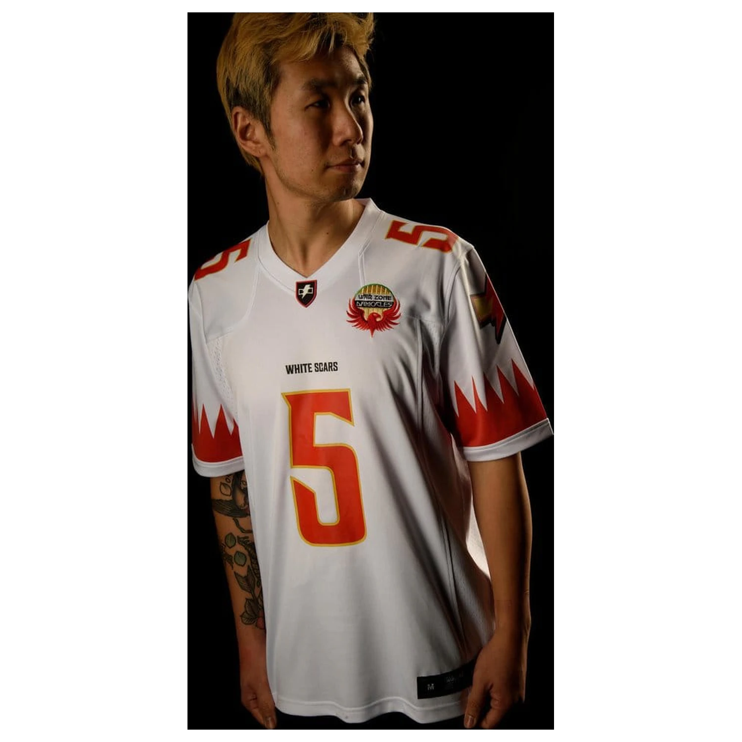 Warhammer 40,000 White Scar sportovní dres fotografii produktu