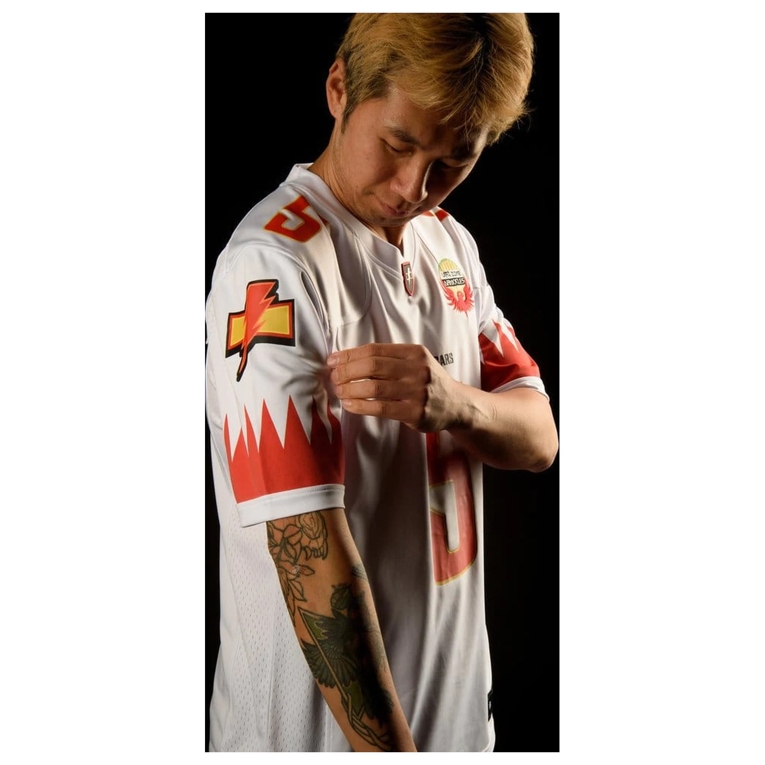 Warhammer 40,000 White Scar sportovní dres fotografii produktu