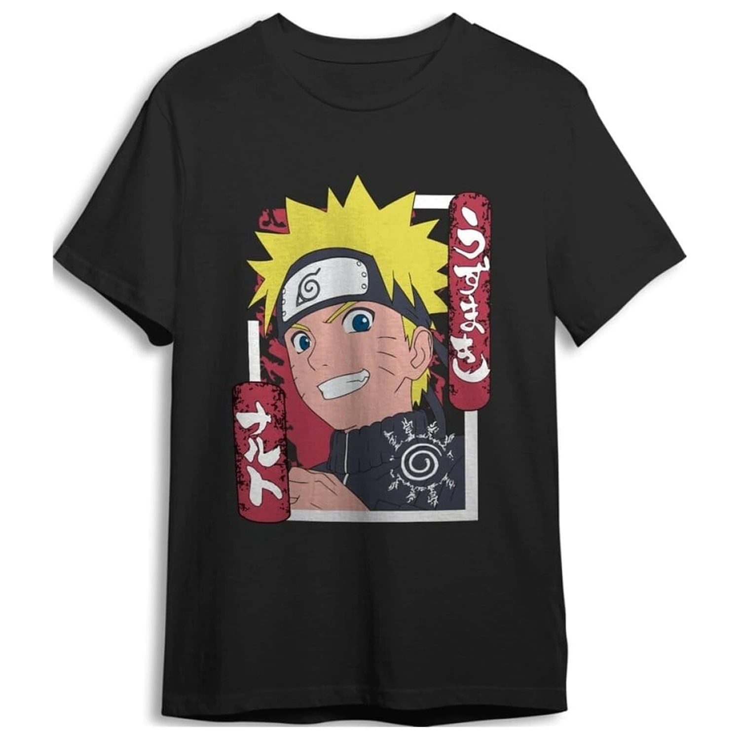 Tričko Naruto Shippuden Smile Black fotografii produktu