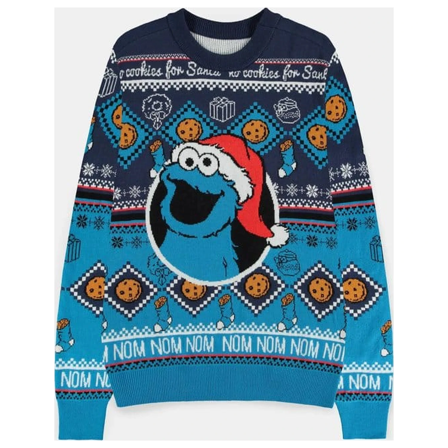 Sesame Street vánoční svetr Cookie Monster fotografii produktu