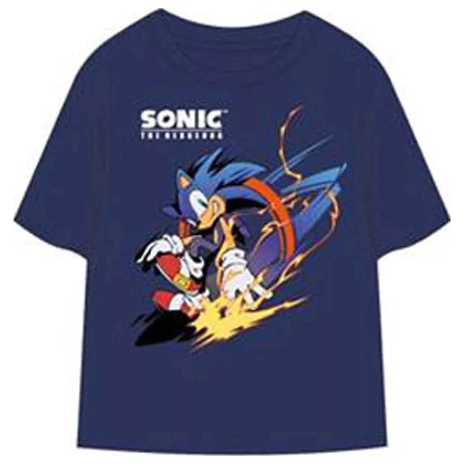 Sonic the Hedgehog Speed Rush Blue dětské tričko s krátkým rukávem, top fotografii produktu
