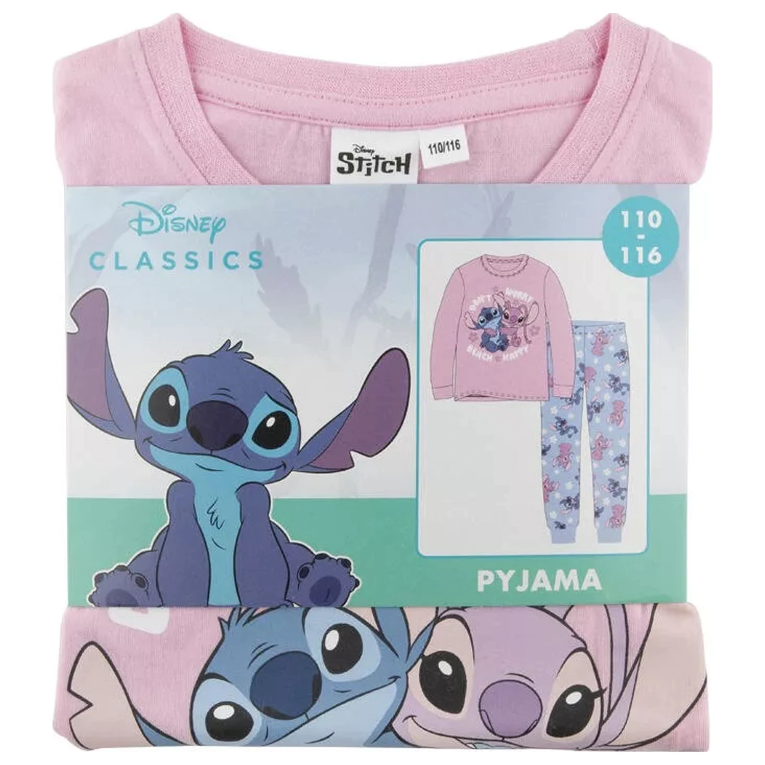 Stitch Happy dětské dlouhé pyžamo fotografii produktu