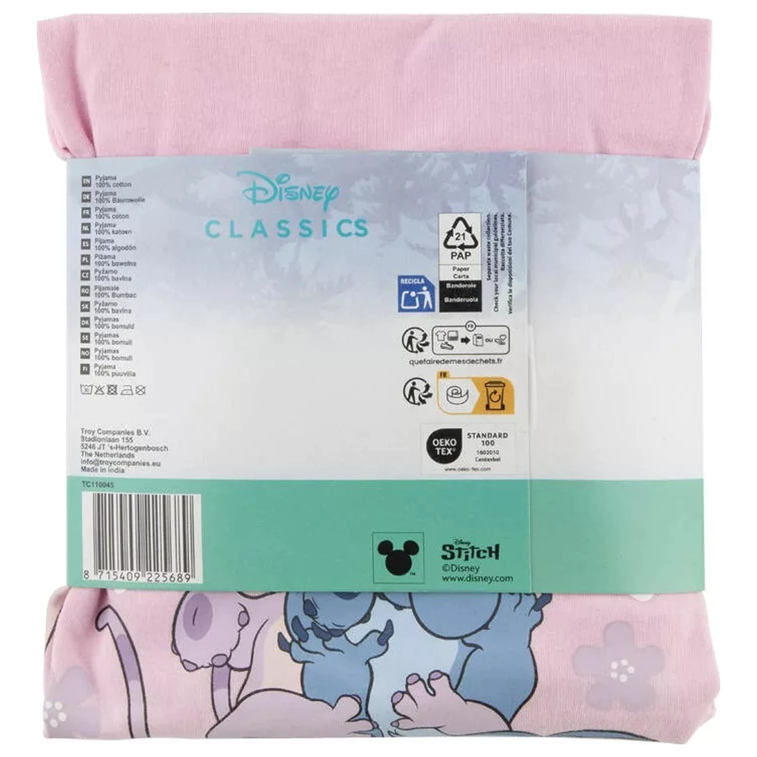 Stitch Happy dětské dlouhé pyžamo fotografii produktu