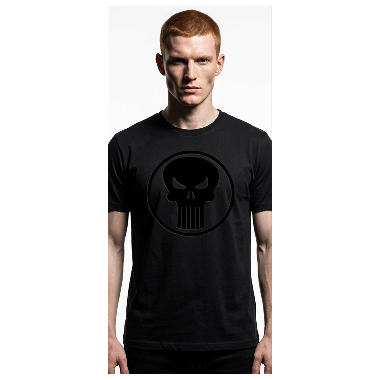 Marvel Punisher Skull 3D Print tričko fotografii produktu