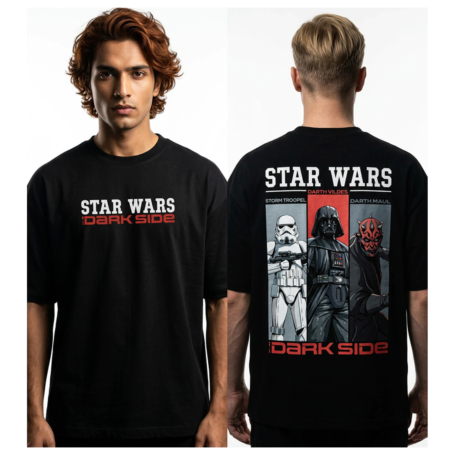 STAR WARS The Dark Side Oversize tričko fotografii produktu