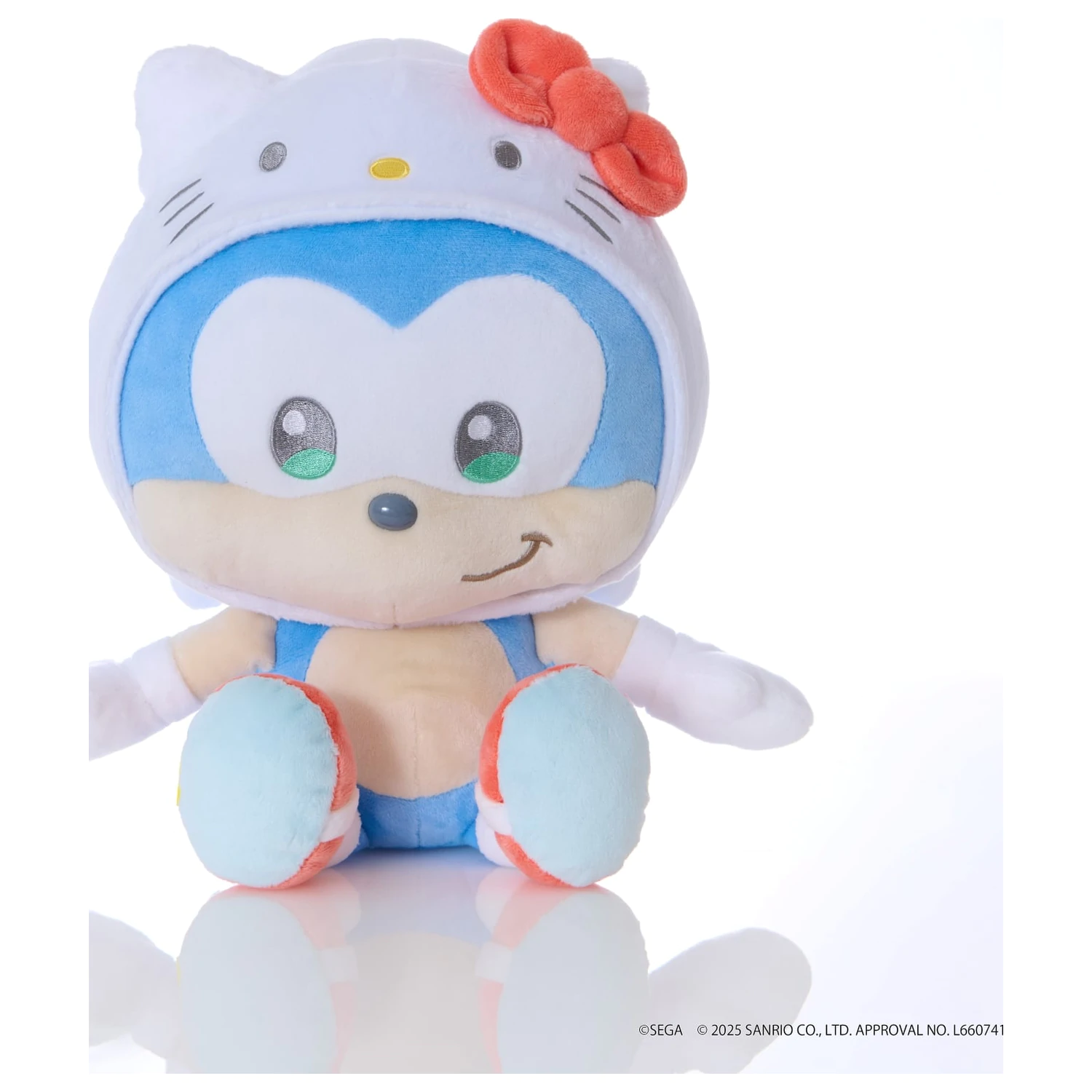 Sonic & Friends x Sanrio Sonic x Hello Kitty plyšová hračka 24 cm fotografii produktu