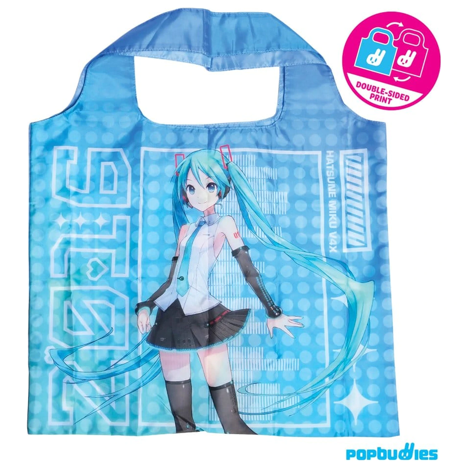 Hatsune Miku V4X skládací nákupní taška fotografii produktu