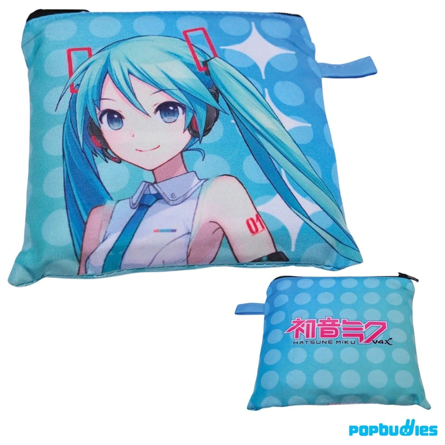 Hatsune Miku V4X skládací nákupní taška fotografii produktu