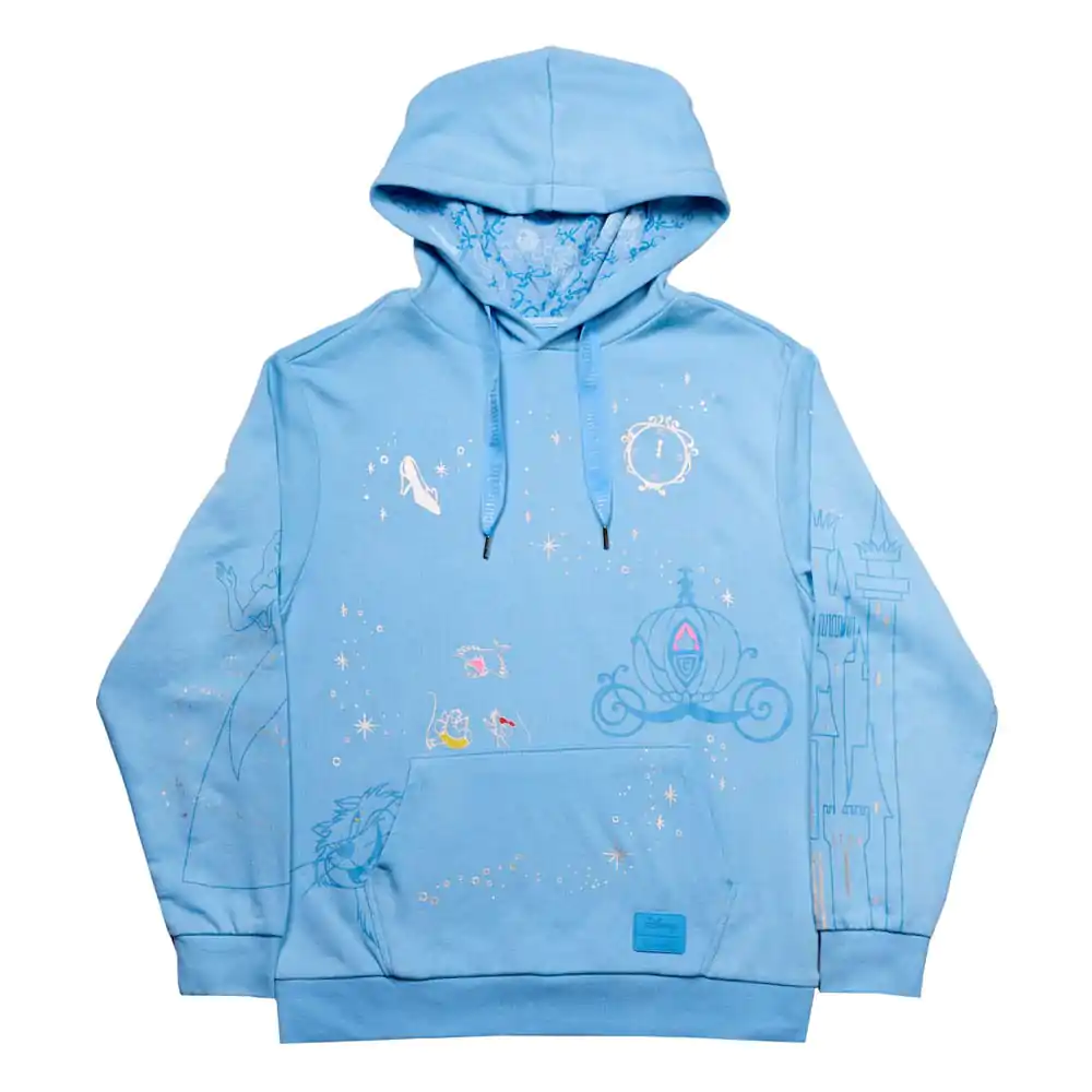 Disney by Loungefly Mikina s kapucí Unisex Popelka 75. výročí fotografii produktu