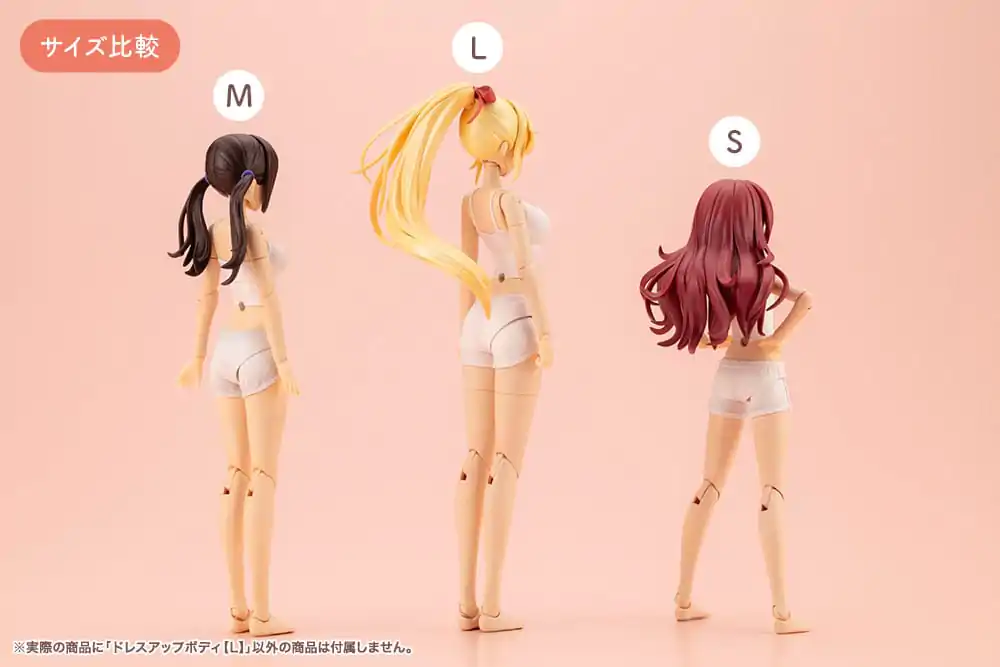 Sousai Shojo Teien sada příslušenství pro 1/10 akční figurky, oblečení pro postavu velikosti L fotografii produktu