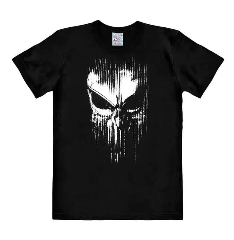 Marvel Easy Fit Tričko Punisher - Striped Skull fotografii produktu