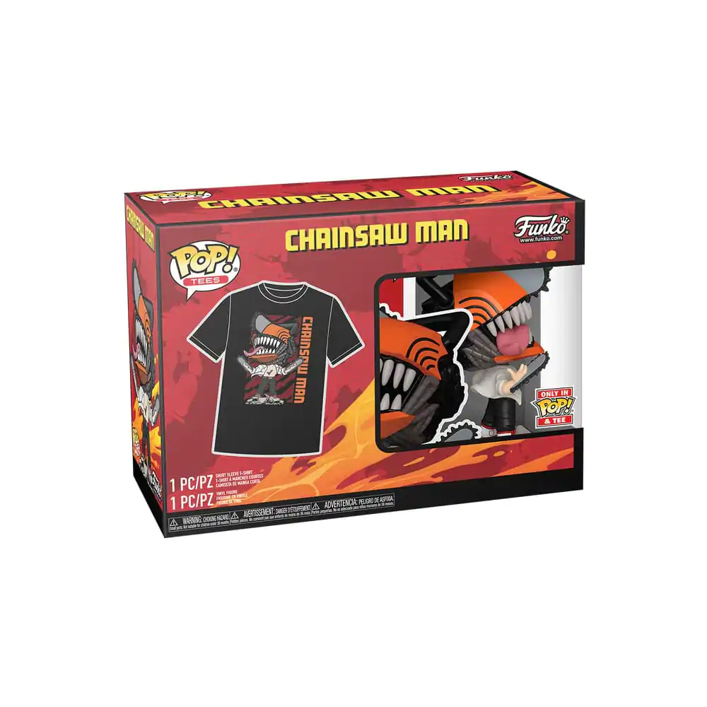 Chainsaw Man Funko POP! & Tričko Box Chainsaw Man Leaping fotografii produktu