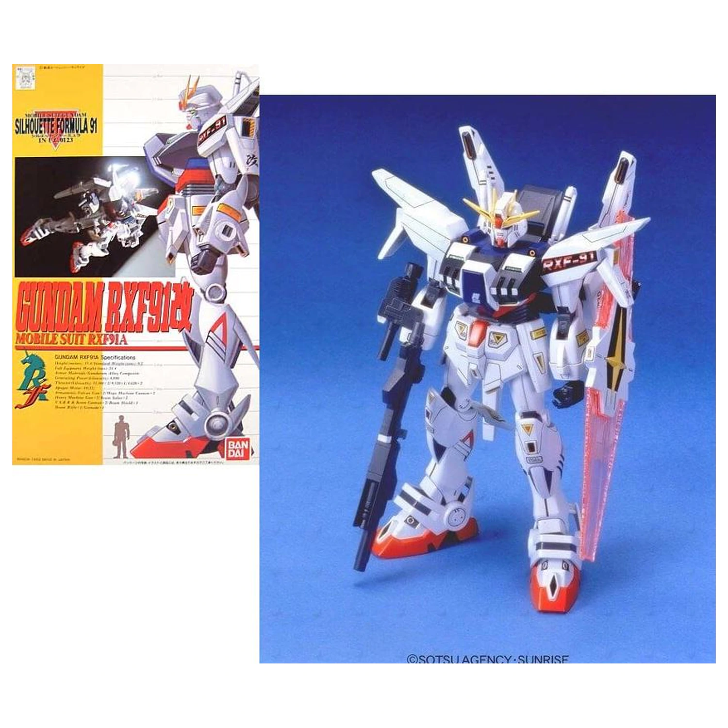 Plastikový model 1/100 Gundam RXF-91-Kai Model Kit fotografii produktu