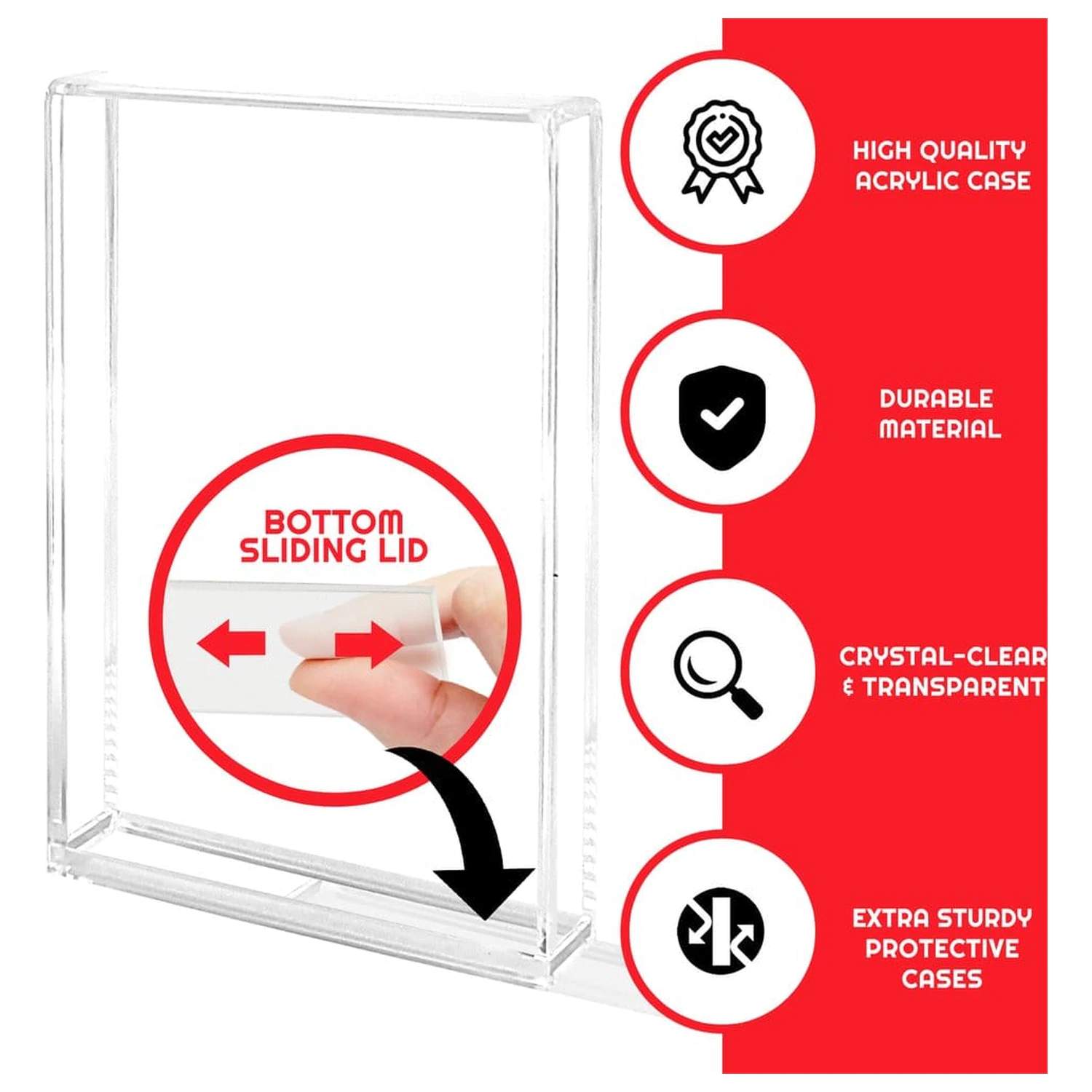 Akrylové pouzdro 2-Pack pro PS3/PS4/Blu-Ray/XBOX One fotografii produktu