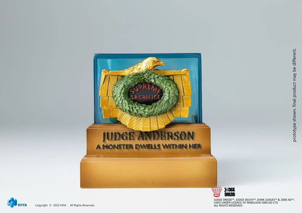 2000 AD Exquisite Mini Akční Figurka 1/18 Judge Dredd Judge Anderson Hall of Heroes 10 cm fotografii produktu