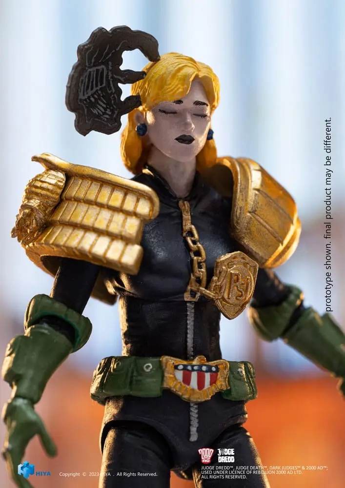 2000 AD Exquisite Mini Akční Figurka 1/18 Judge Dredd Judge Anderson Hall of Heroes 10 cm fotografii produktu