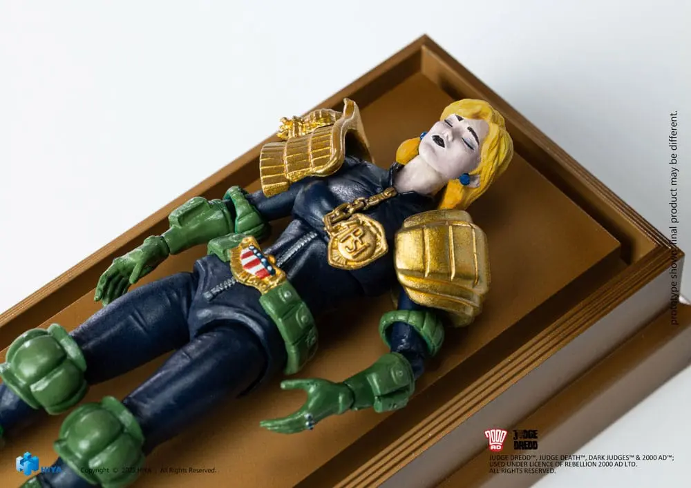 2000 AD Exquisite Mini Akční Figurka 1/18 Judge Dredd Judge Anderson Hall of Heroes 10 cm fotografii produktu