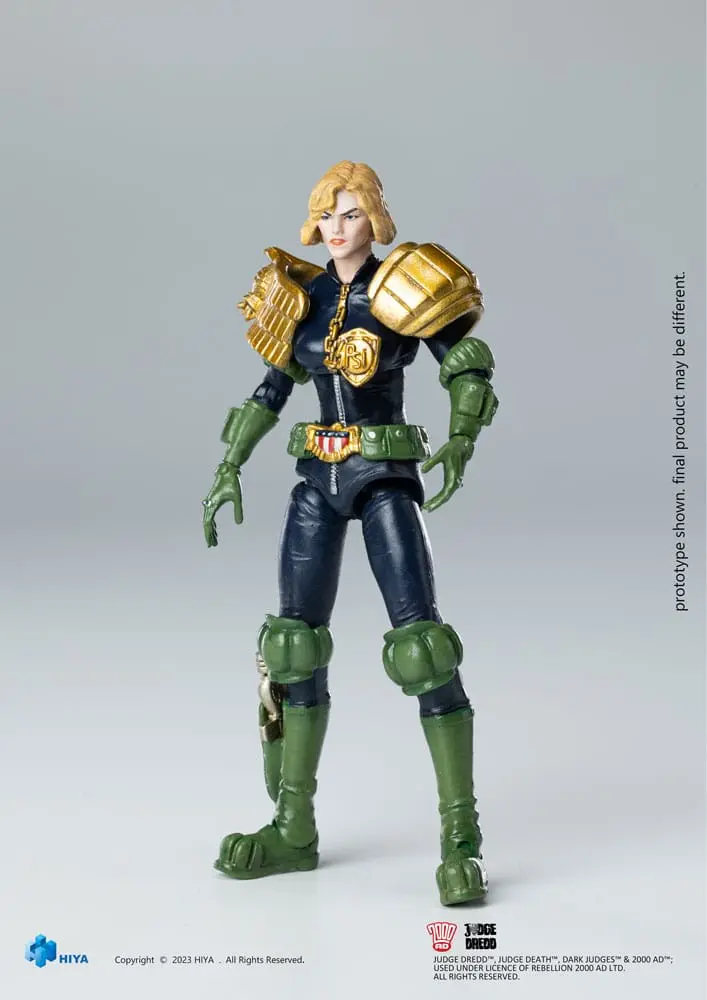 2000 AD Exquisite Mini akční figurka 1/18 Judge Dredd Judge Anderson VS The Dark Judges 10 cm fotografii produktu