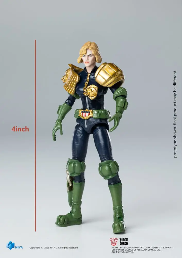 2000 AD Exquisite Mini akční figurka 1/18 Judge Dredd Judge Anderson VS The Dark Judges 10 cm fotografii produktu