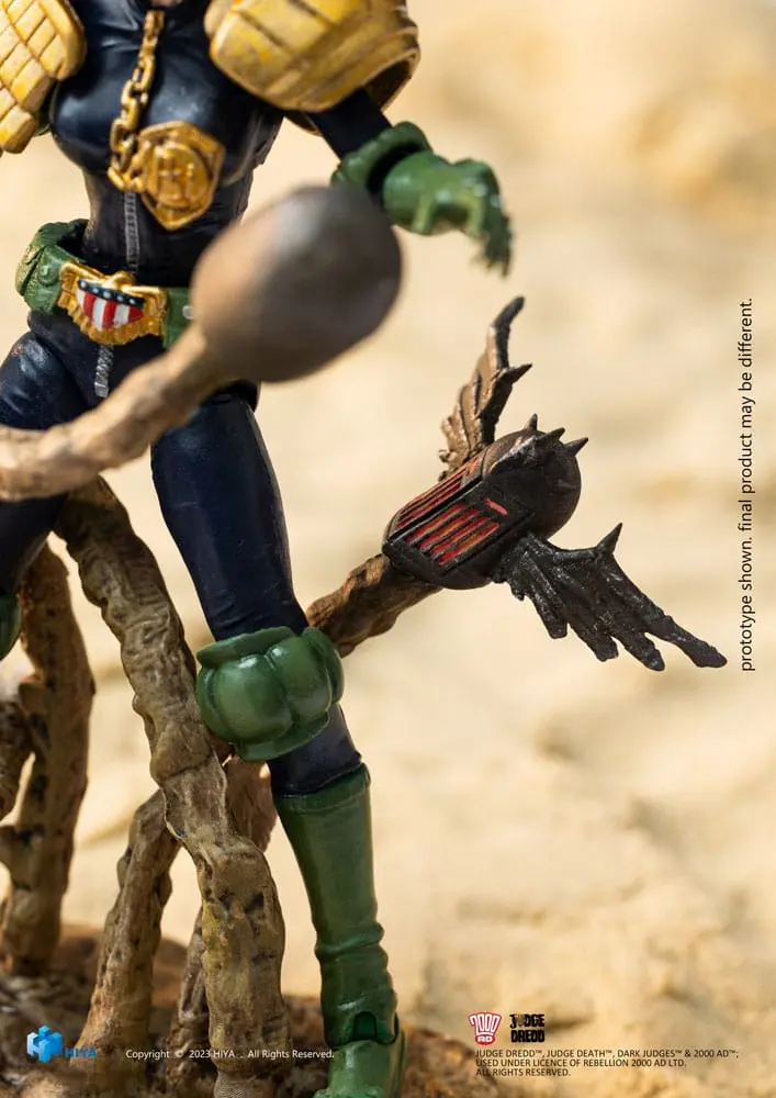 2000 AD Exquisite Mini akční figurka 1/18 Judge Dredd Judge Anderson VS The Dark Judges 10 cm fotografii produktu