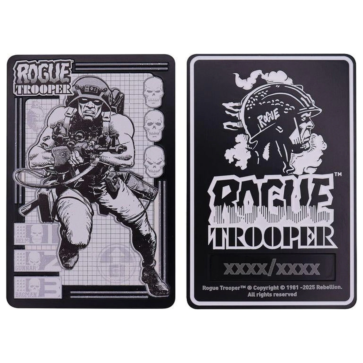 2000 AD Rogue Trooper limitovaná edice odlitek z kovu fotografii produktu