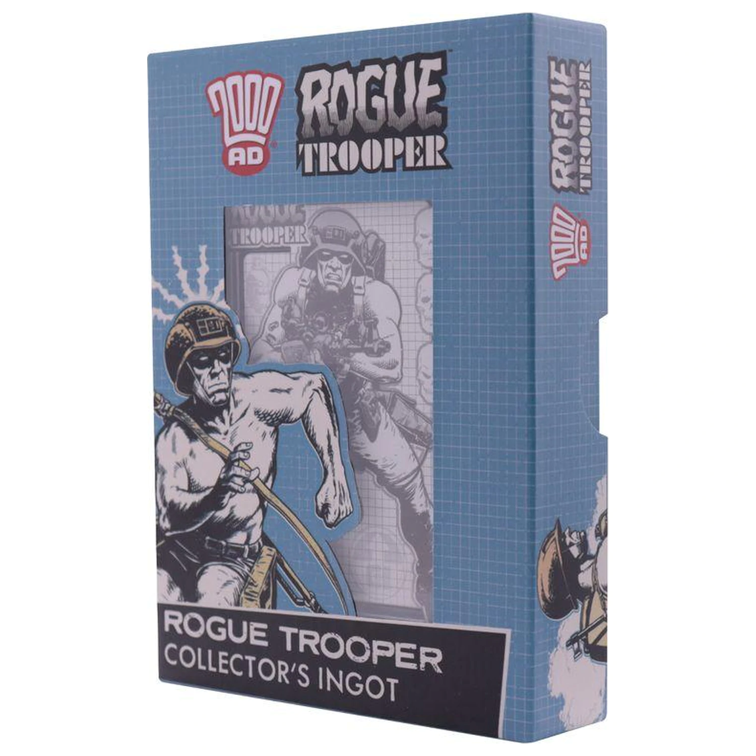 2000 AD Rogue Trooper limitovaná edice odlitek z kovu fotografii produktu