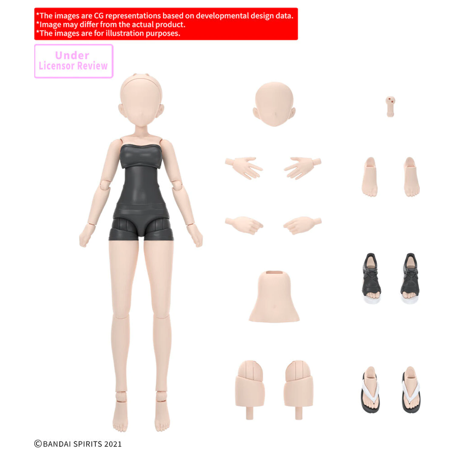 30 Minutes Sisters Option Body Parts Atelier Base 01 Barva A fotografii produktu