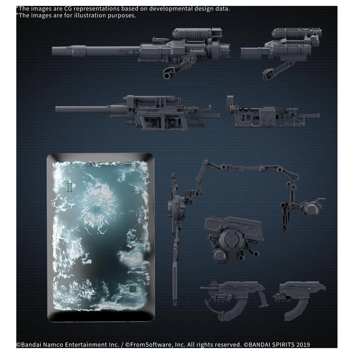 30 Minutes Missions sada doplňkových dílů Armored Core VI sada zbraní 08 fotografii produktu